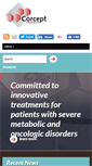 Mobile Screenshot of corcept.com